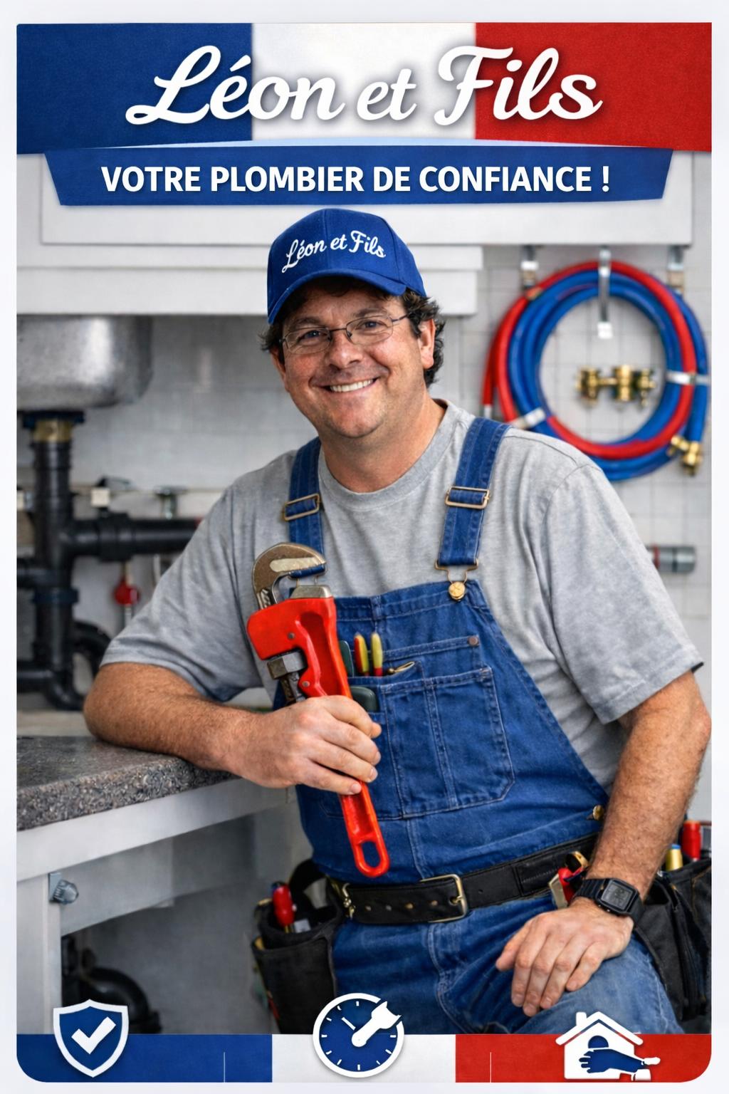 Léon et fils, votre plombier de confiance